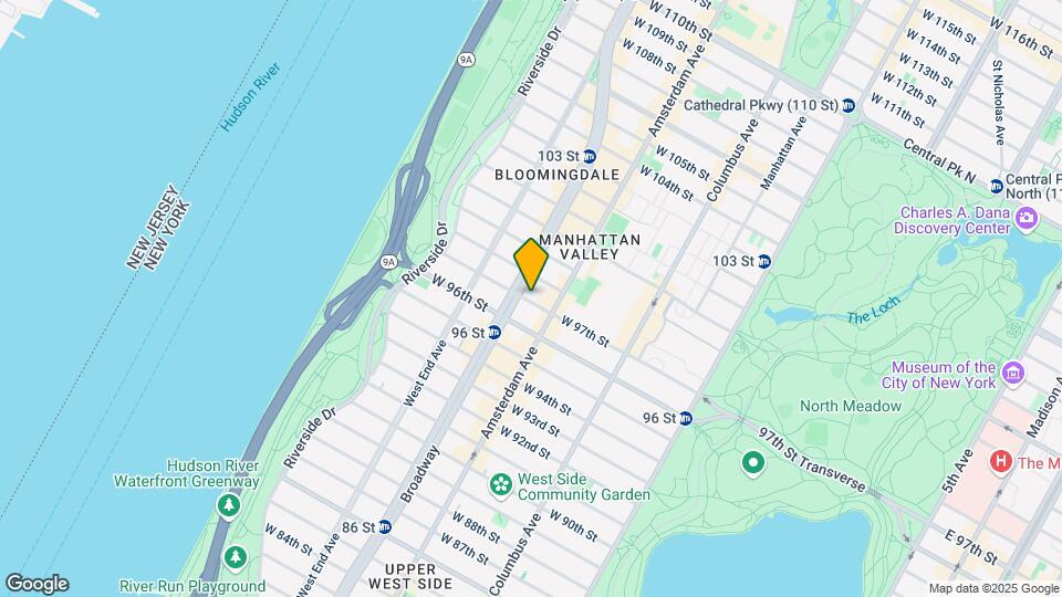 229 W 97th St Map and Location Details