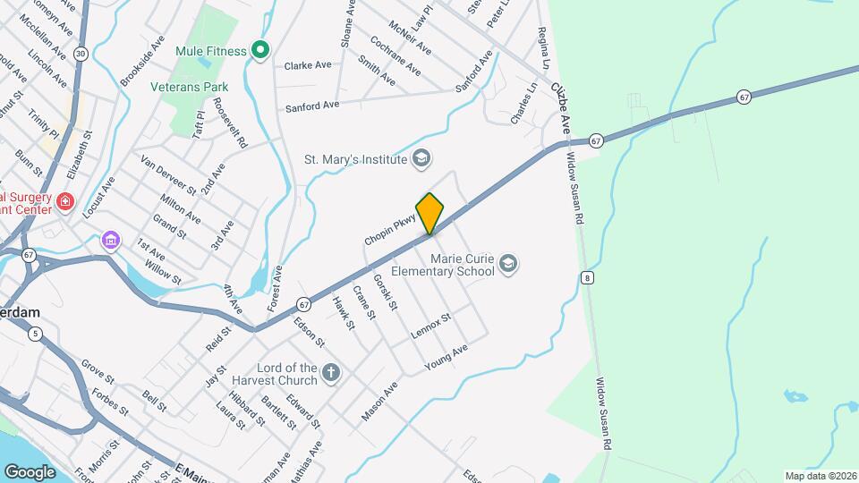 267 Church St Map and Location Details