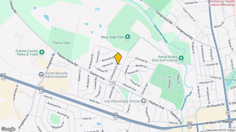 978 E Richard Dr Map and Location Details