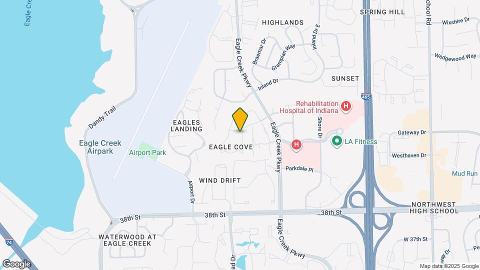 4112 Eagle Cove E Dr Map and Location Details