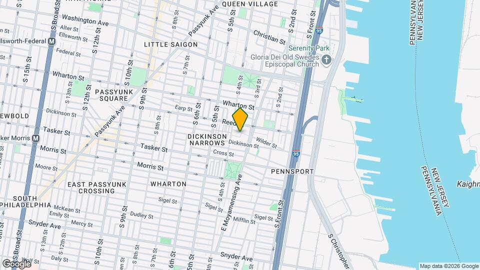 1422 S Orianna St Mapa y Detalles de la Ubicación