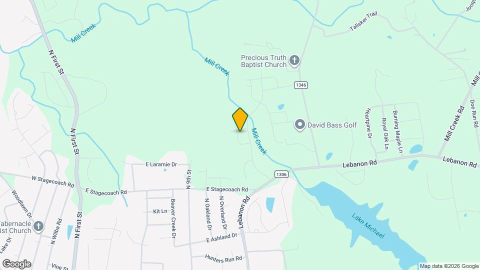 1038 Grey Flint Pl Map and Location Details