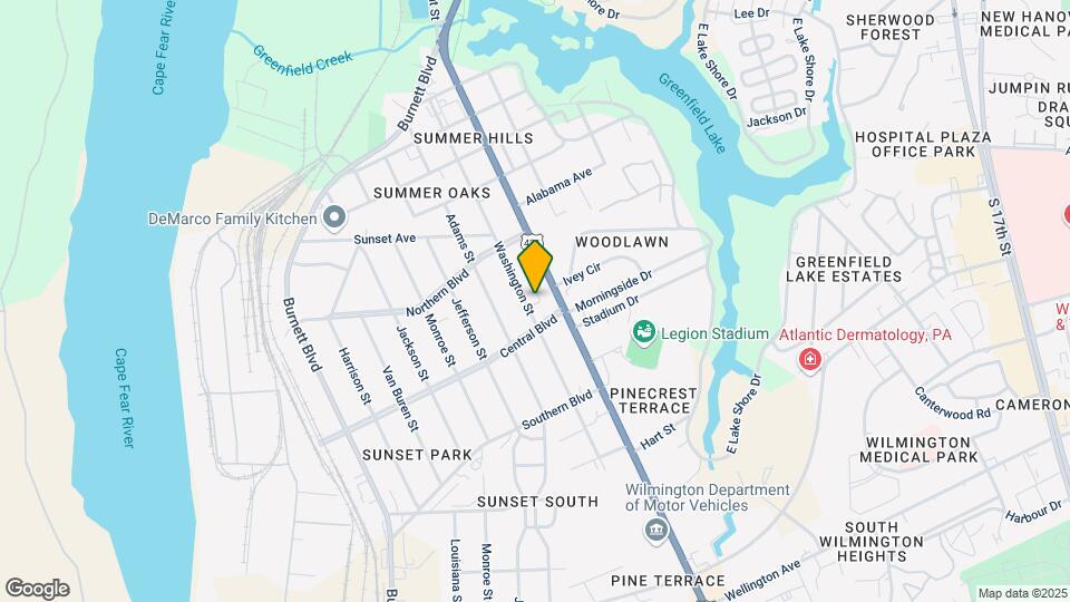 2055 Washington St Map and Location Details