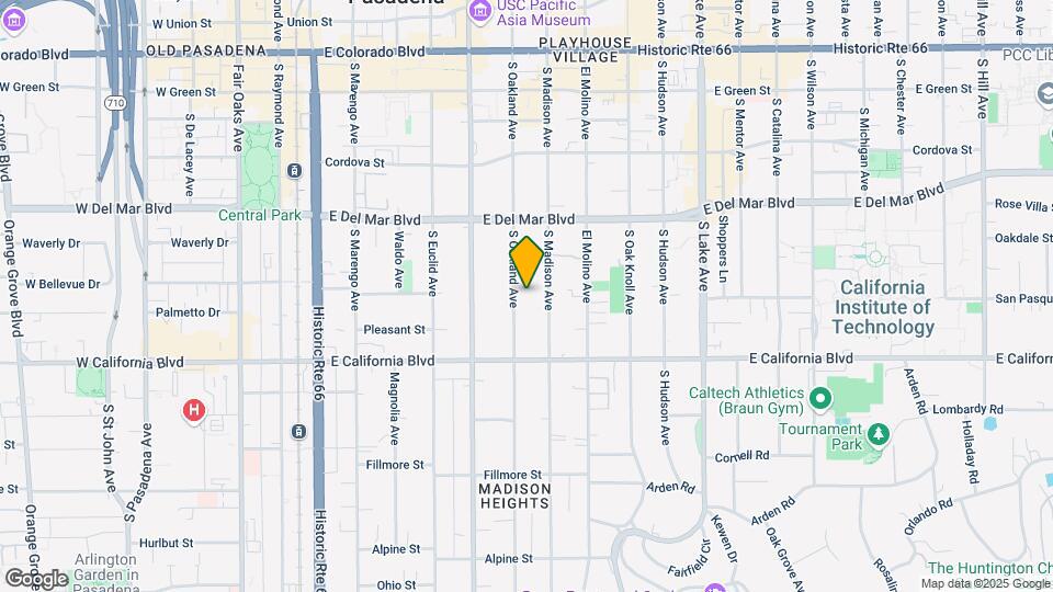460 Oakland Ave Map and Location Details