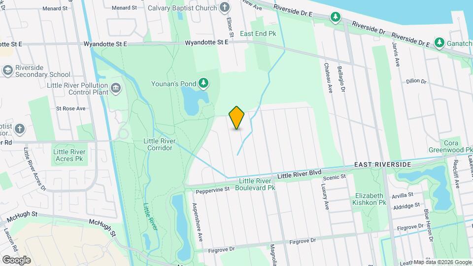 1055 Thunderbay Ave Map and Location Details