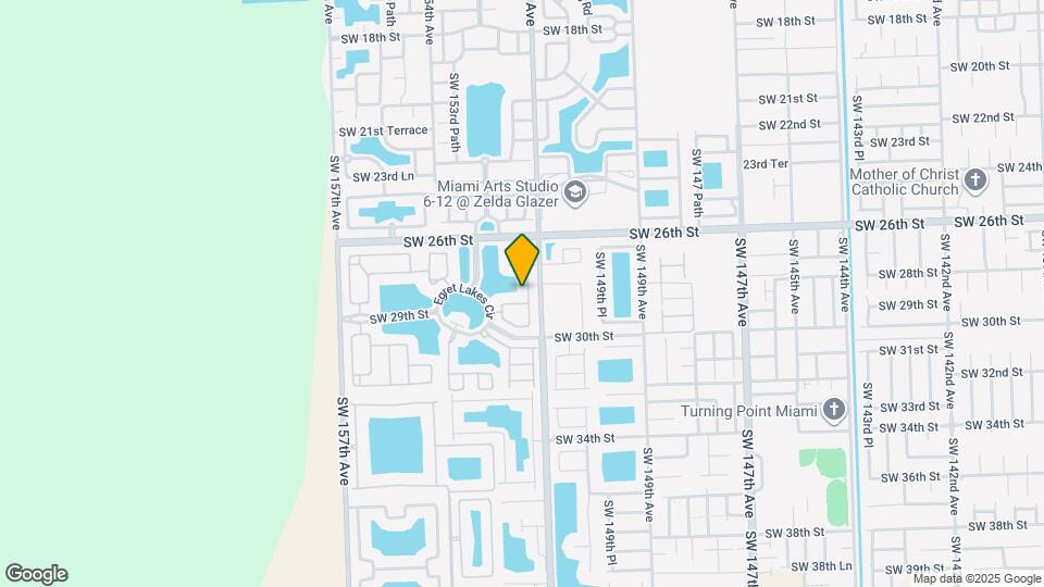 2762 SW 152nd Ct Mapa y Detalles de la Ubicación