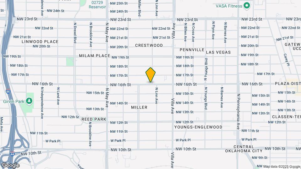 2701 NW 16th St Map and Location Details