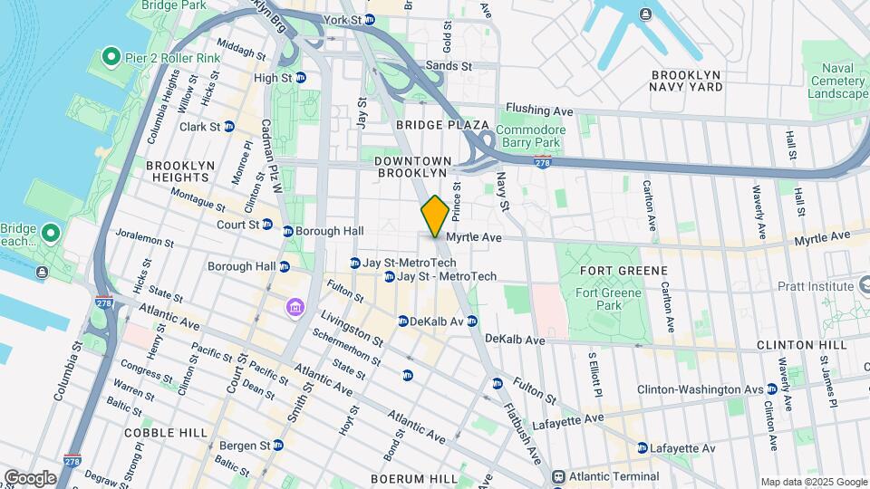 343 Gold St Map and Location Details