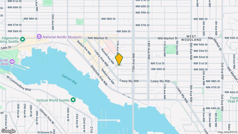 1554 NW 50th St Map and Location Details