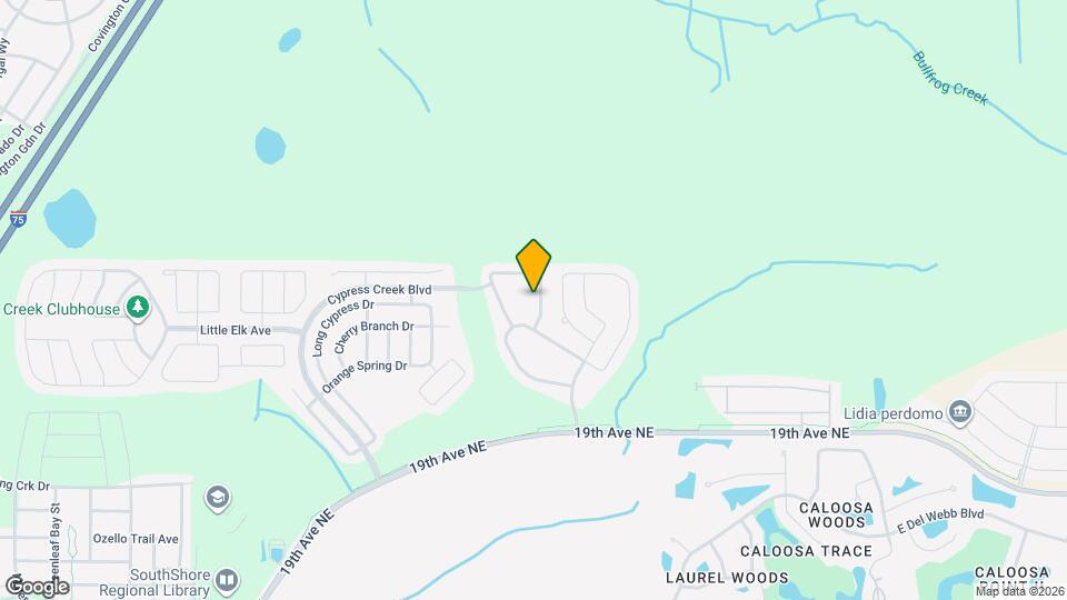 15461 Broad Brush Dr Mapa y Detalles de la Ubicación