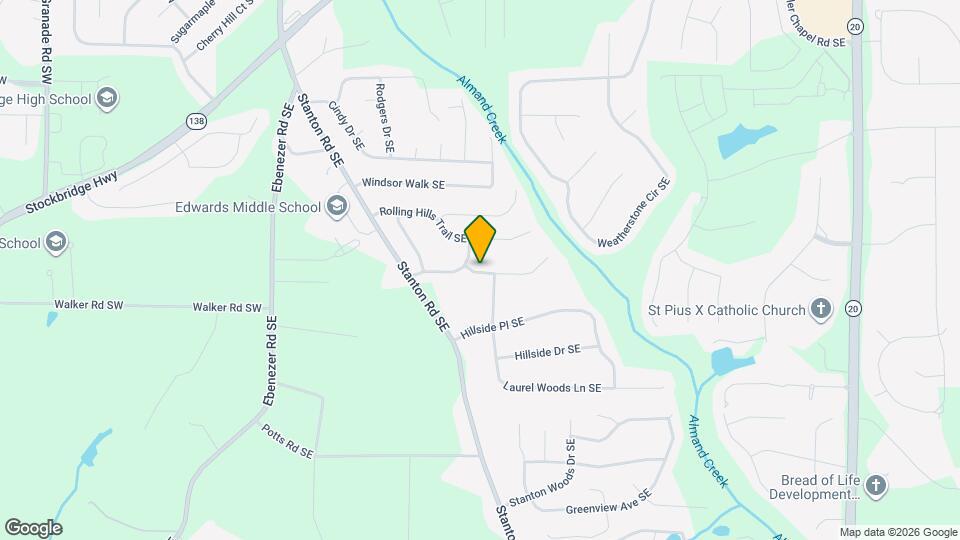 1510 Marshall Ln SE Map and Location Details