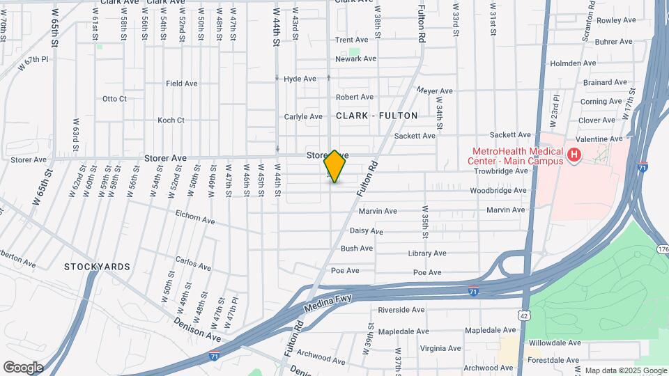 3433 W 41st St Map and Location Details