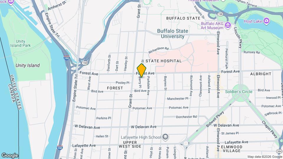 39 Barry Pl, Unit 2 Map and Location Details