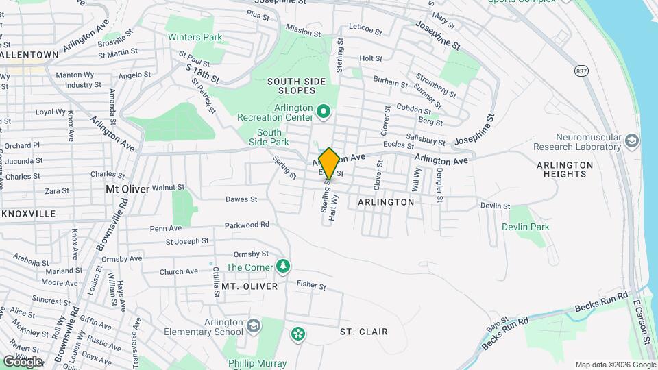 2300 Spring St Map and Location Details