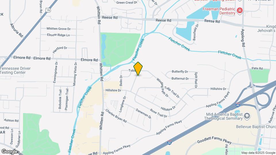 2284 Hometown Dr Map and Location Details