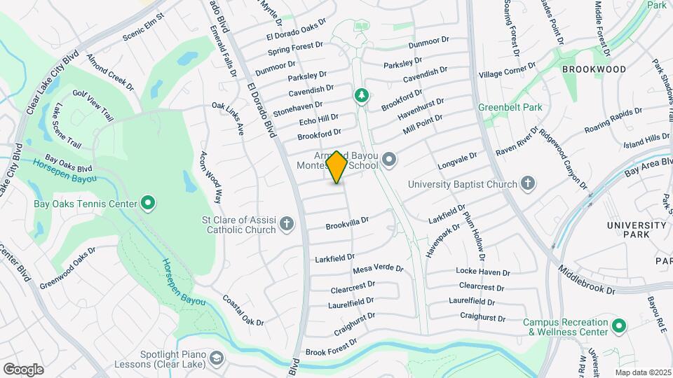 15815 Crestbrook Dr Map and Location Details