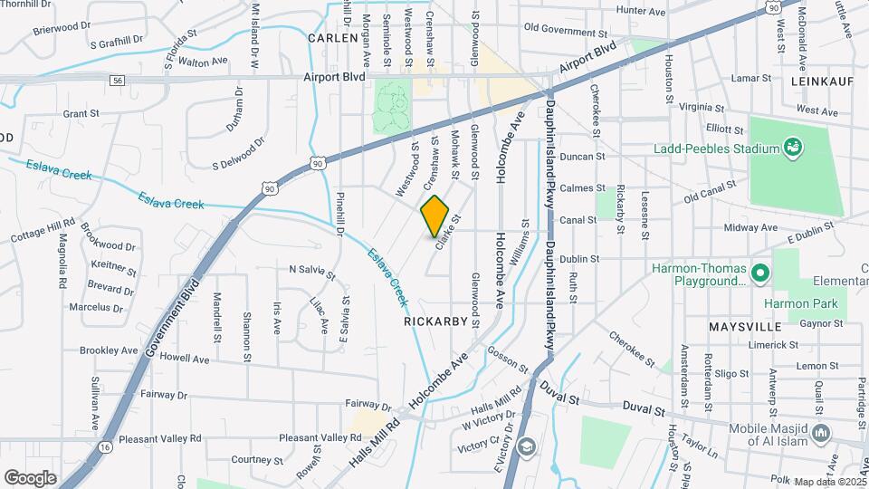 610 Clarke St Map and Location Details