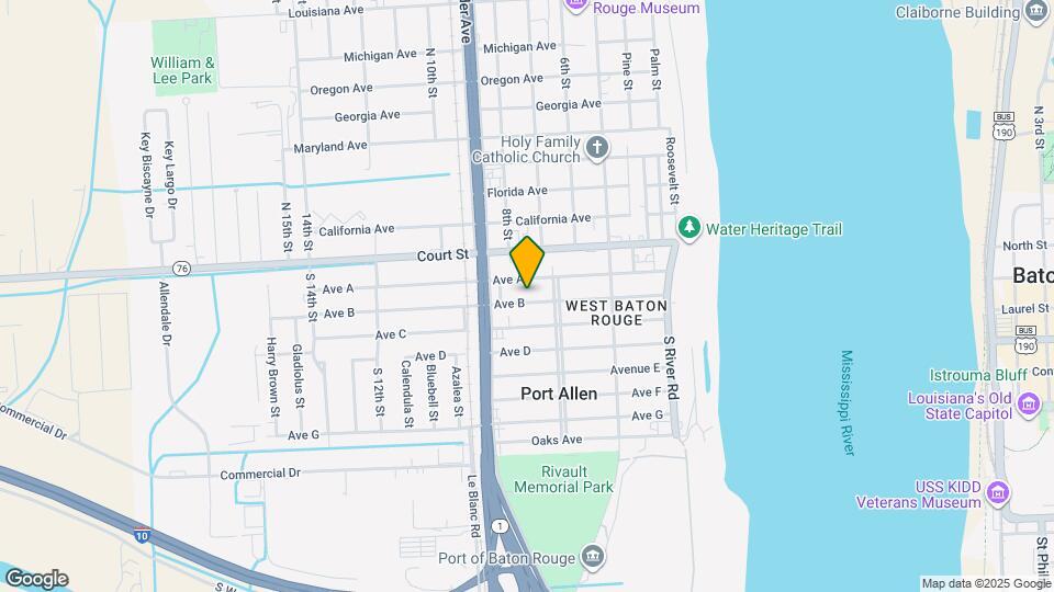 760 Ave B Map and Location Details