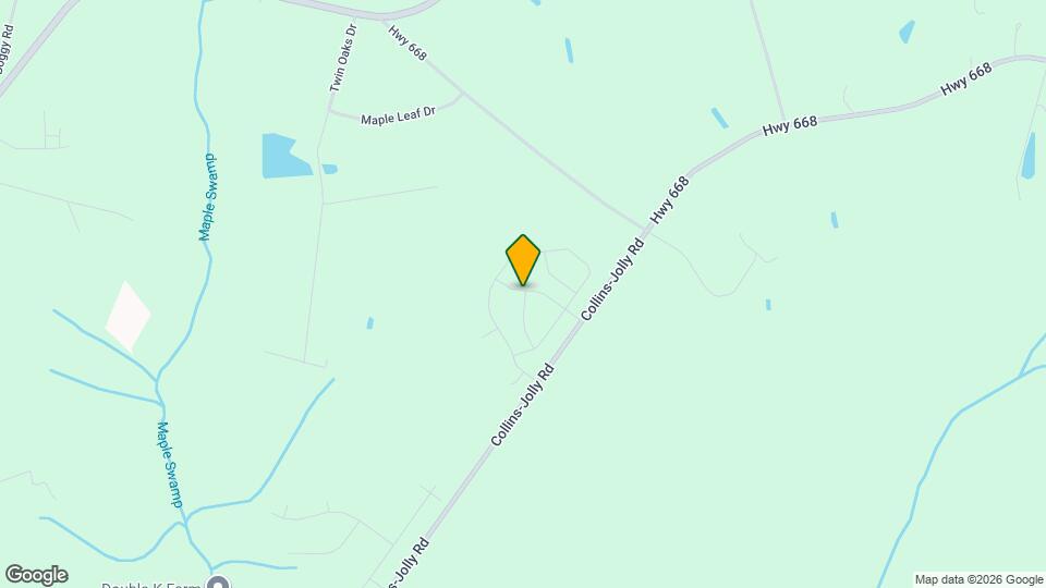 1230 Willow Oaks Wy Map and Location Details