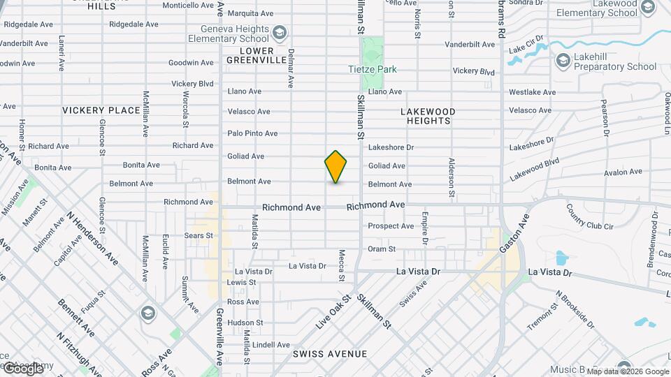 6014 Belmont Ave Map and Location Details