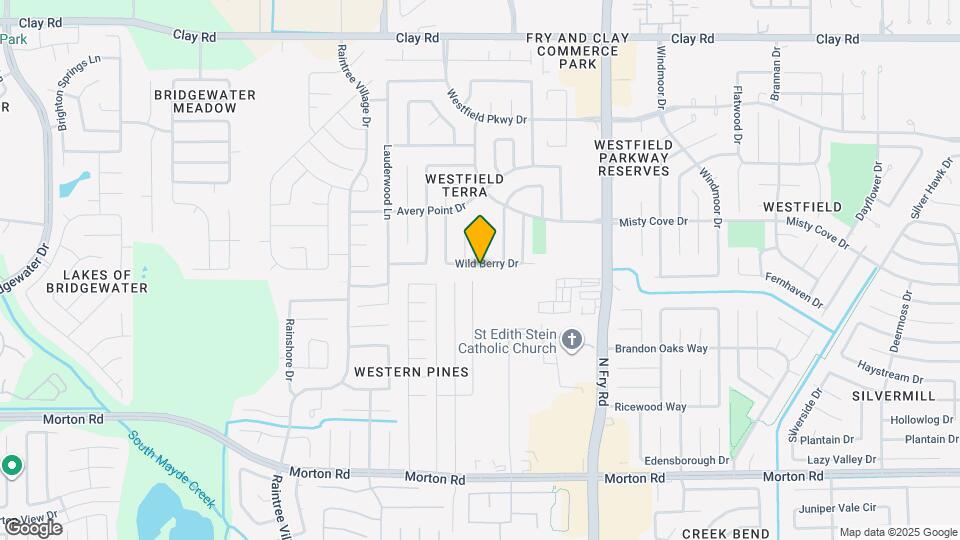 20327 Wild Berry Dr Map and Location Details