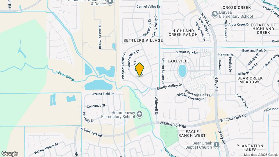 6122 Sandy Valley Dr Map and Location Details