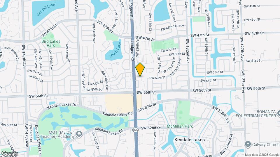 5531 SW 136th Ct Map and Location Details