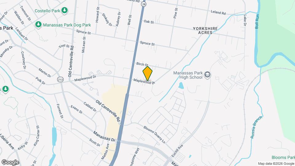 8321 Maplewood Dr Map and Location Details