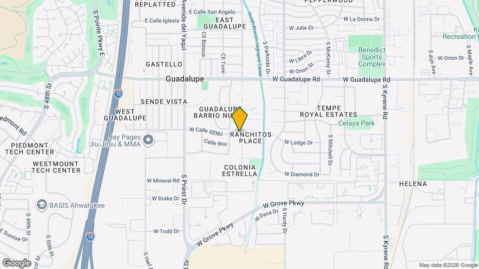 9602 S Calle Vauo Nawi Mapa y Detalles de la Ubicación