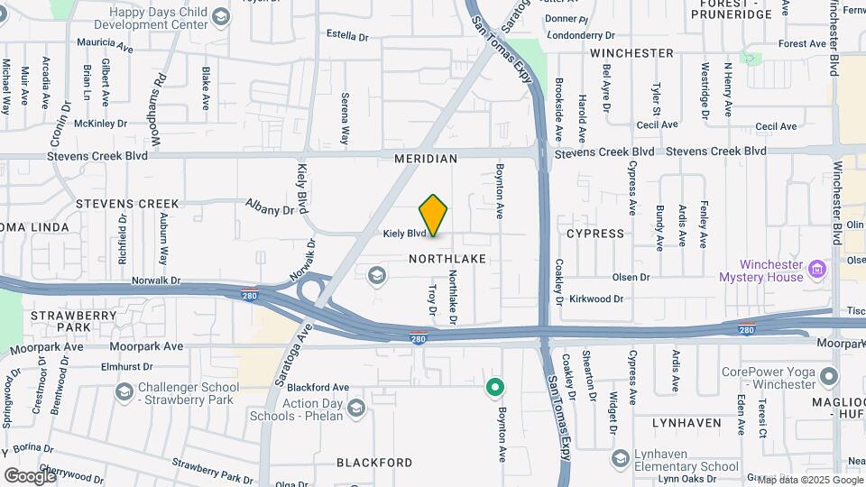 509 Kiely Blvd Mapa y Detalles de la Ubicación