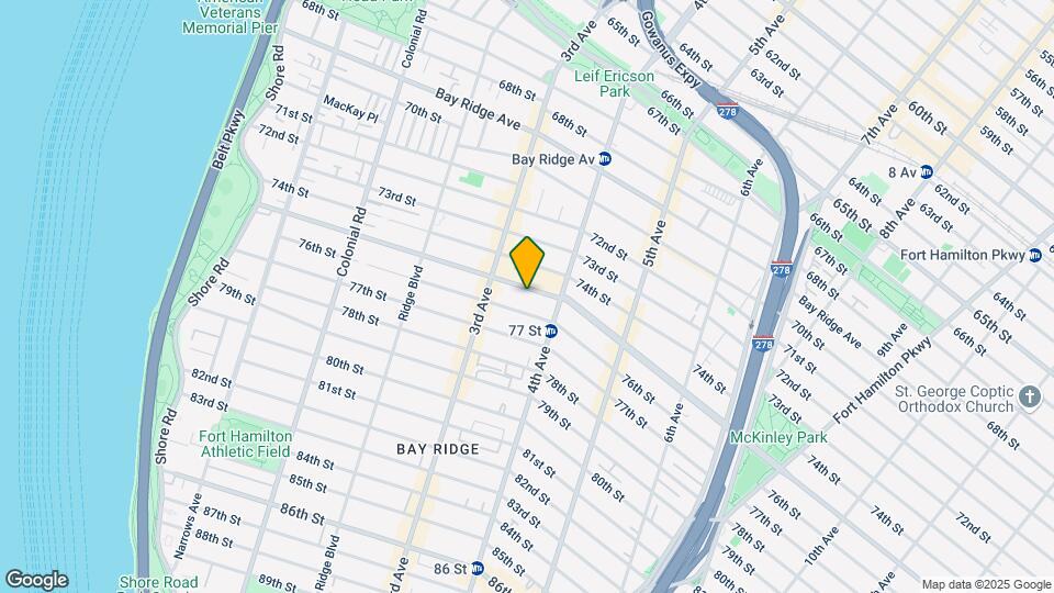 354 Bay Ridge Pkwy-Unit -4D Map and Location Details