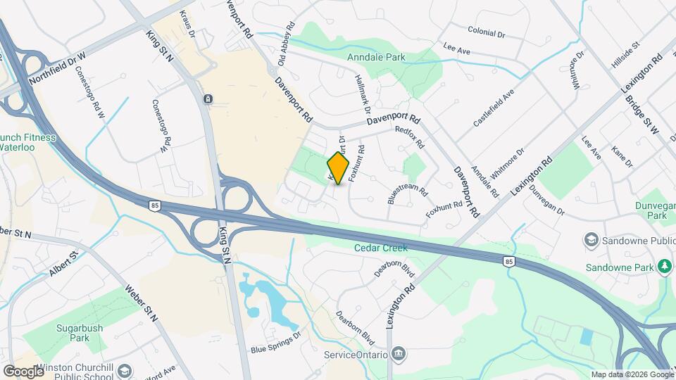 476 Kingscourt Dr Map and Location Details