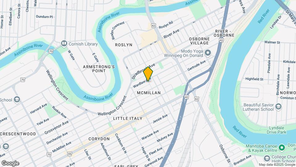 562 Wardlaw Ave Map and Location Details