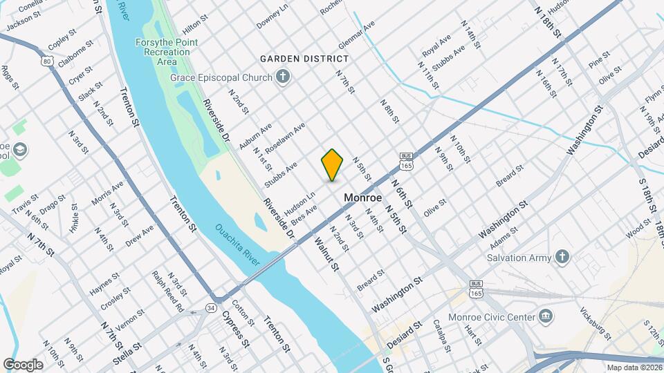 900 N 3rd St Map and Location Details