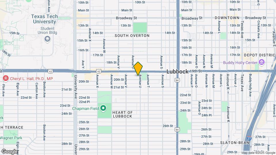 2104 20th St Map and Location Details