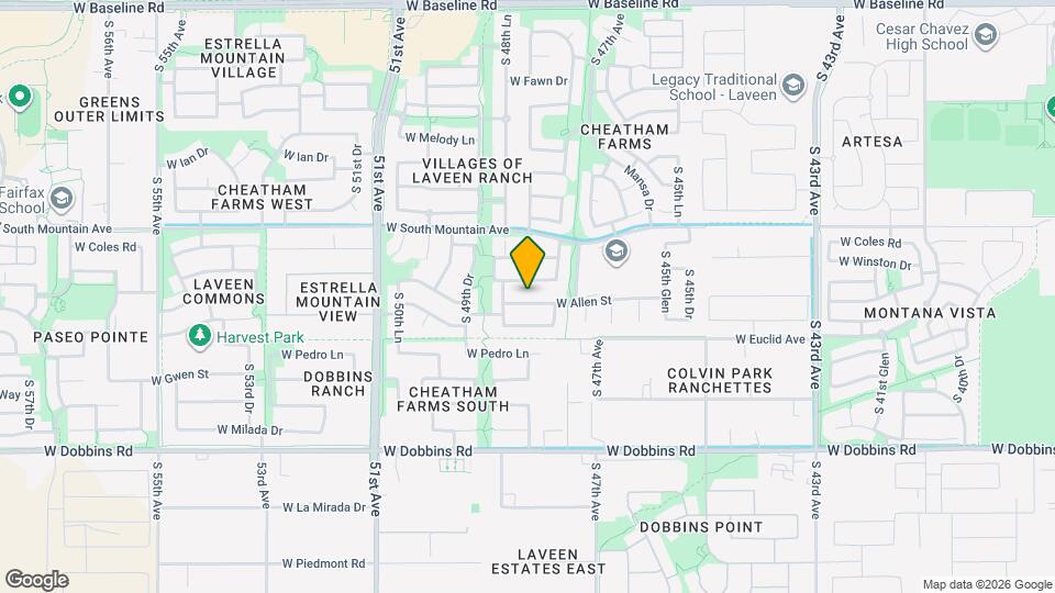 4808 W Allen St Map and Location Details