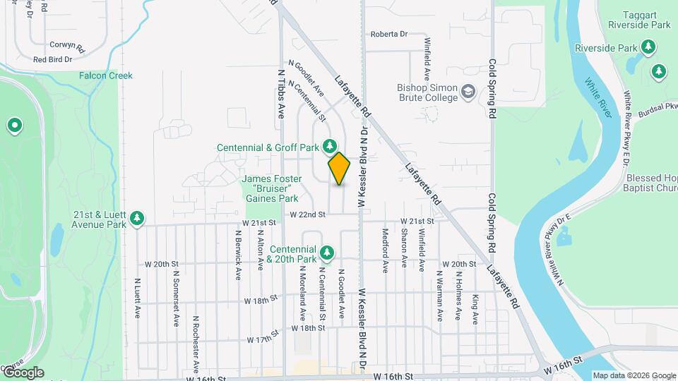 2230 N Goodlet Ave Map and Location Details