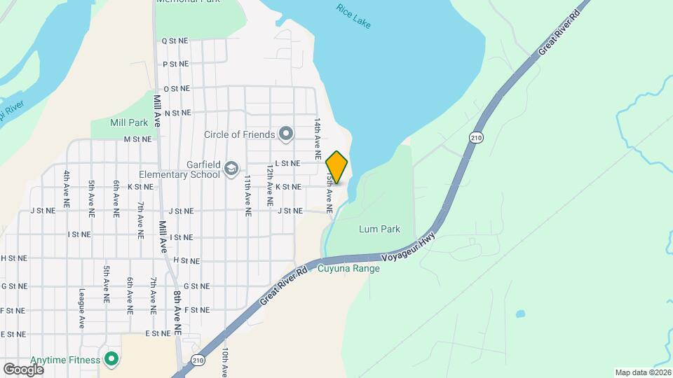 1102 15th Ave NE Map and Location Details