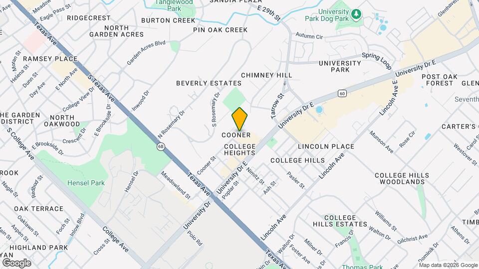504 Cooner St Map and Location Details