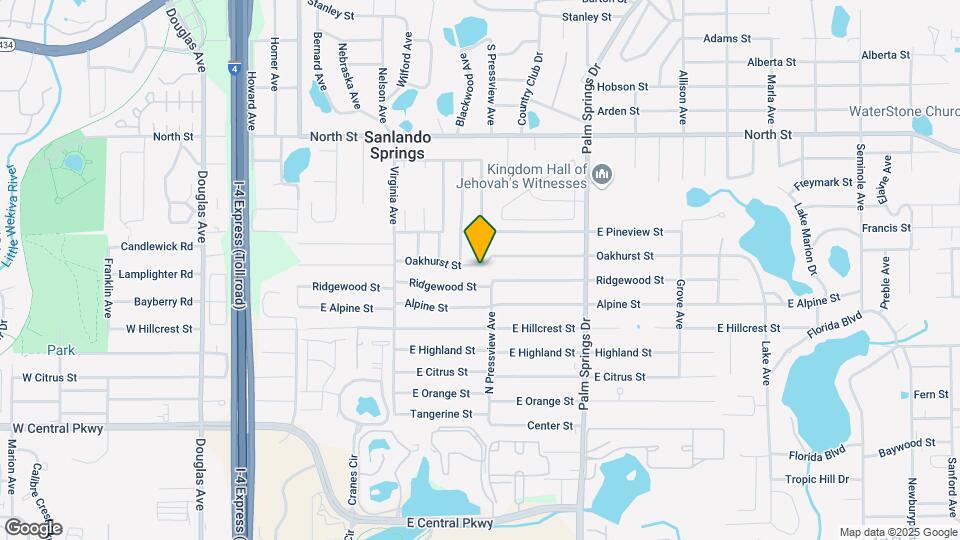 356 Oakhurst St Map and Location Details
