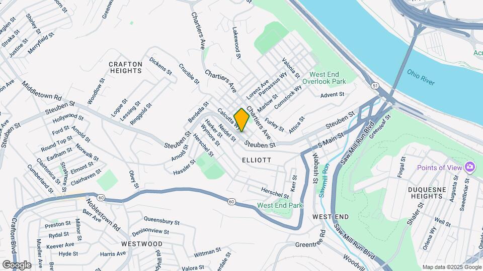 808 Steuben St Map and Location Details