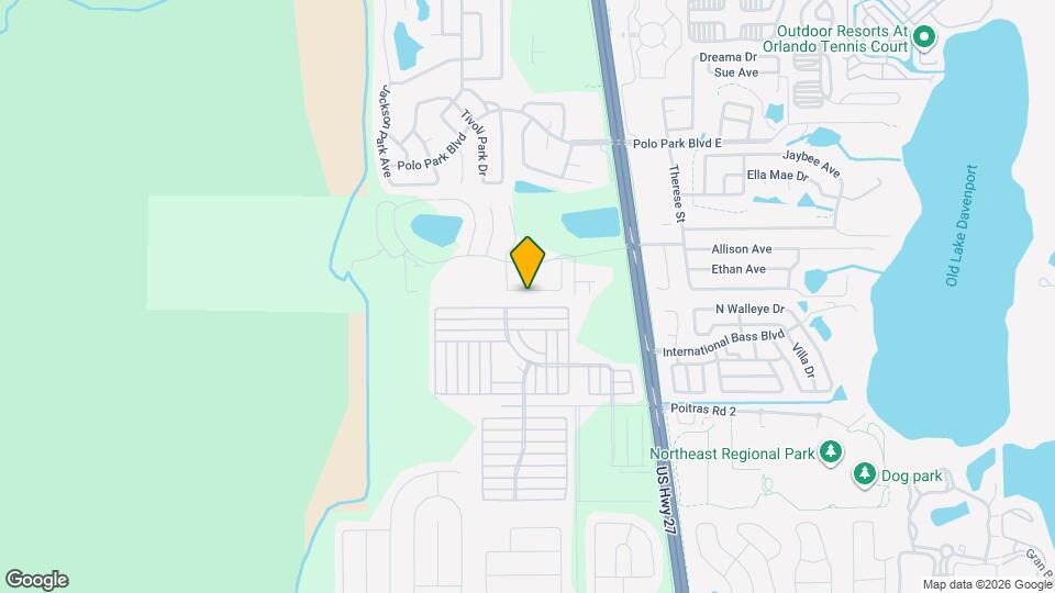 804 Washington Palm Loop Map and Location Details