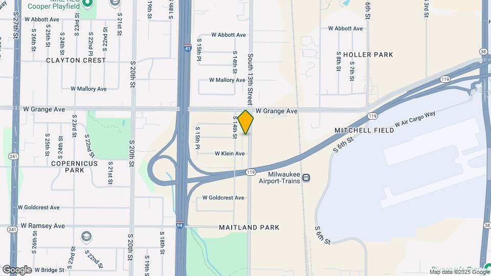 5601 S 13th St Map and Location Details