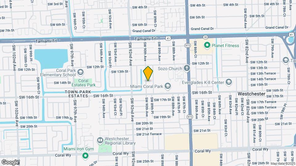 1405 SW 90th Ave Map and Location Details
