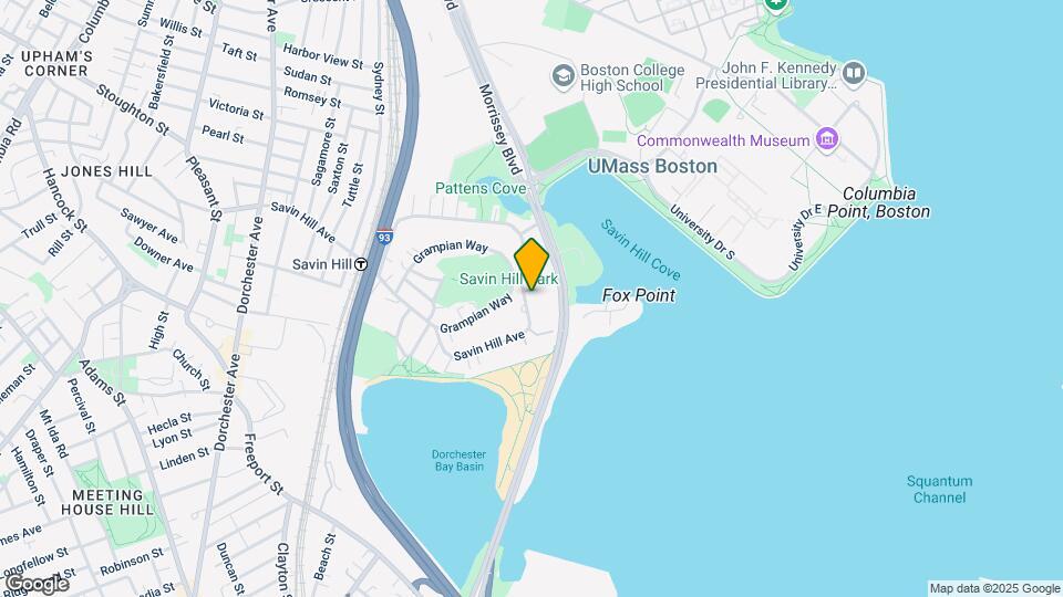 247 Savin Hill Ave, Unit 2 Map and Location Details