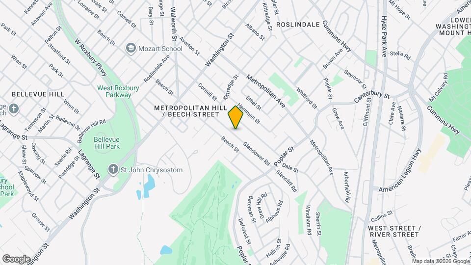 89 Glendower Rd, Unit 3 Map and Location Details