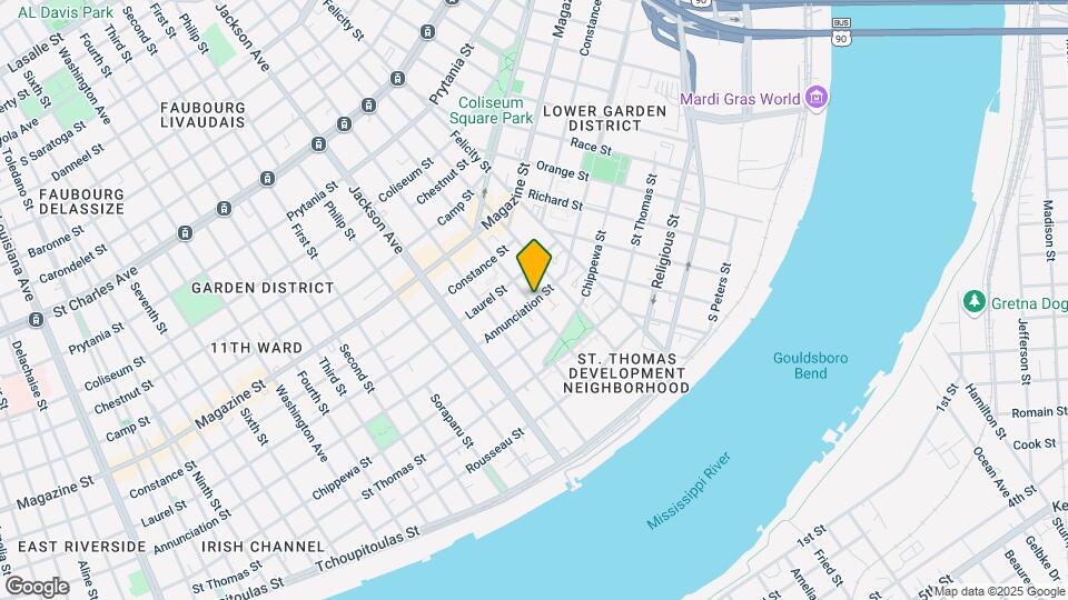 801 St Andrew St Mapa y Detalles de la Ubicación