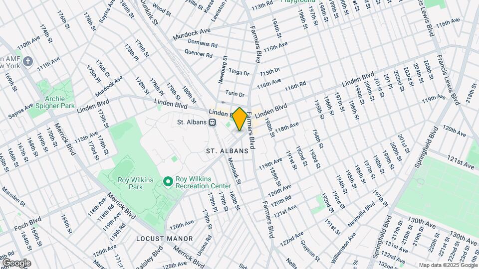18715 Baisley Blvd Map and Location Details