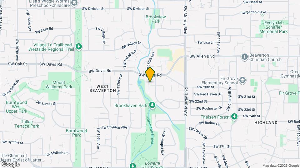 14955 SW Daphne Ct Map and Location Details