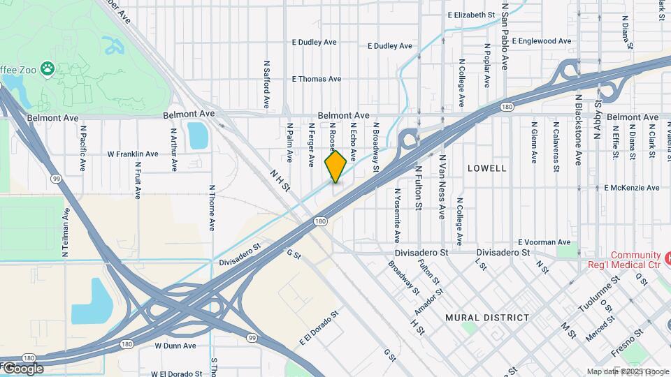 254-264 N Roosevelt Ave Map and Location Details